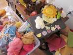 Beech Tree Puppets: Felting the set and props for Butterfly Wonder